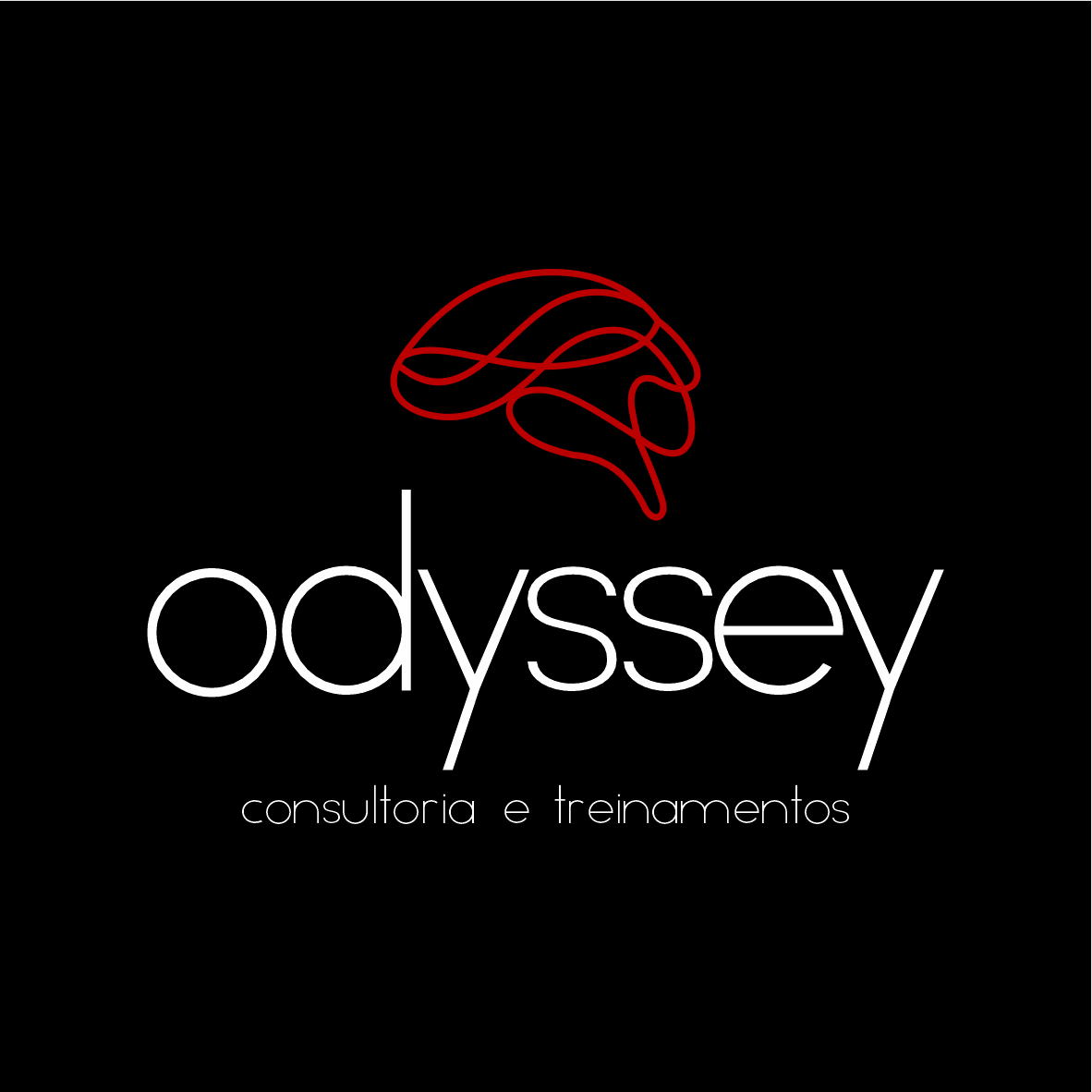 odyssey - logomarca - fundo preto